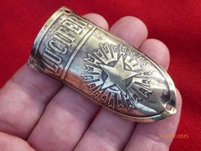 Ancienne Plaque  de Vélo Cycles moto LUCIFER