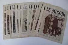 Le miroir - lot de 13 journaux