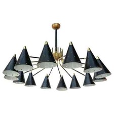 Grand Mi Siècle Style Laiton