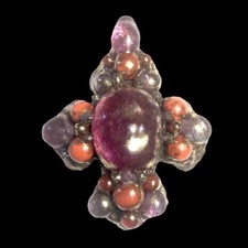 Croix pendentif emaux - croix, de