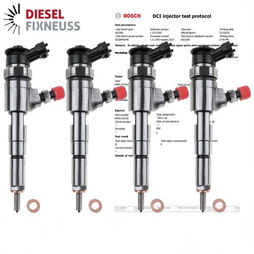 Injecteur bosch - 4x,