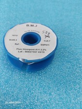 bobine de fil soudure BMJ sans plomb 50g 10/10 ESP011 1mm Sn99.3 Cu0.7 flux A11