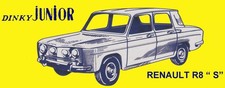 Dinky toys 103 - renault, r8