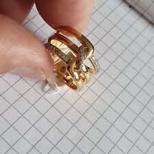 Bague Guy Laroche Plaqué Or Neuve T54