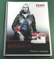 PFAFF Ambition 1.0 Instruction