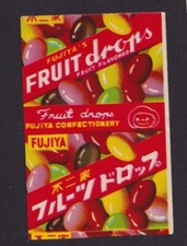 Ancienne  étiquette  allumettes  Japon  BN157027 Bonbon