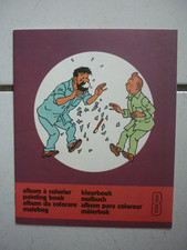 TINTIN  /  ALBUM A COLORIER  /