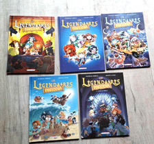  lot de 5 BD  LES LEGENDAIRES Parodia  n° 0 à 5 