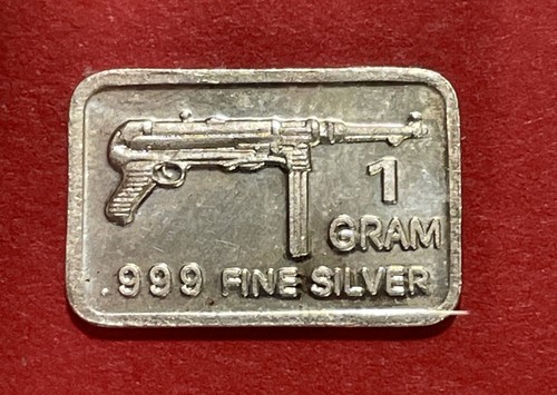 Solid silver bar mp40 - solid,