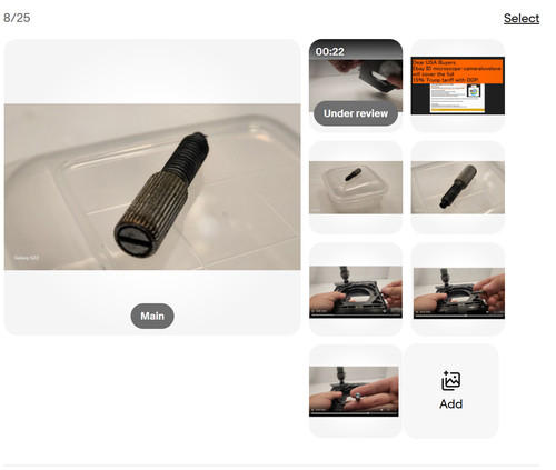 Vis pour microscope olympus - pour,