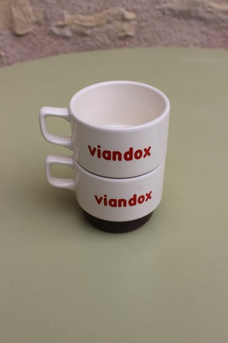 Lot anciennes tasses - tasses, viandox