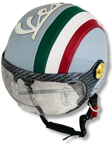 Casque vintage simili cuir - casque,