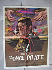 Jean Marais affiche cinéma ancienne Ponce Pilate 60x80cm