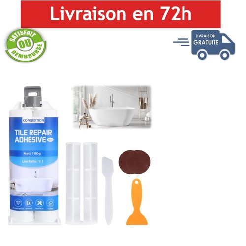 Kit réparation baignoire