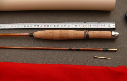 Canne mouche pêche bambou - à,