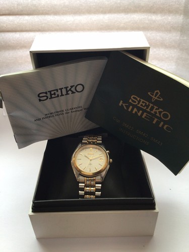 Men seiko kinetic - seiko, watch