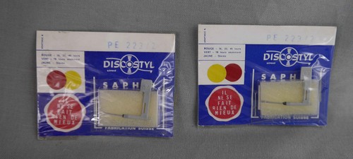 Saphirs nos needles - x, neufs