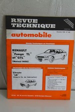 REVUE TECHNIQUE AUTOMOBILE N° 406 de 1980 RENAULT FUEGO GTL & TL moteur 1400 cm3