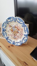 Assiette décoative en