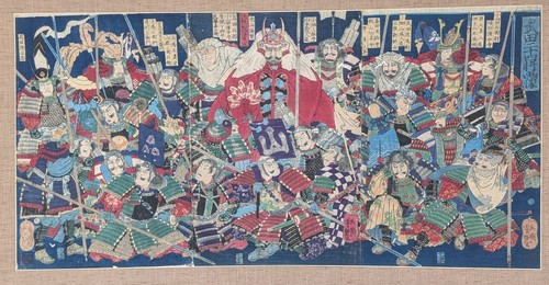 Estampe japonaise sur bois