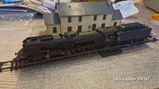 Locomotive vapeur 241P7 depot