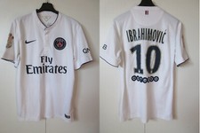 Maillot PARIS SAINT-GERMAIN PSG 2015 IBRAHIMOVIC shirt maglia trikot away NIKE M