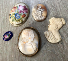 Lot Plaque Camée anciens pour