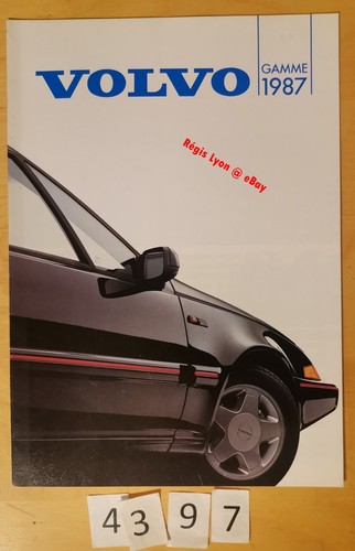 Volvo gamme 1987 - 340, 360