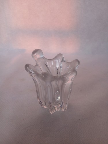Daum vase avec pilon - avec,