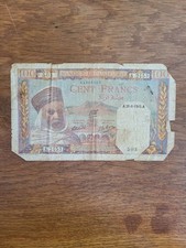 Algérie Billet Ancien De Cent
