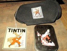 Hergé - Citime - Lot plumier et boite collector - Tintin reporter - Années 90