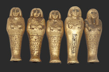 5 statues de tombeau de