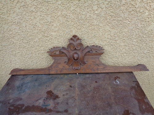 Ancien fronton corniche bois - corniche,