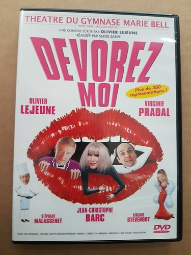 Dvd théâtre devorez moi - dvd,