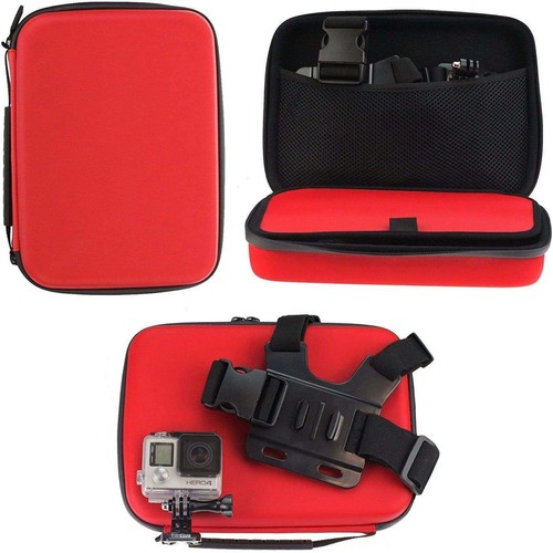 Navitech red case - red, akaso