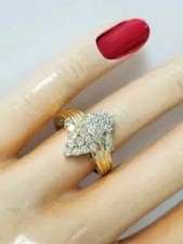 2Ct Coupe Ronde Véritable