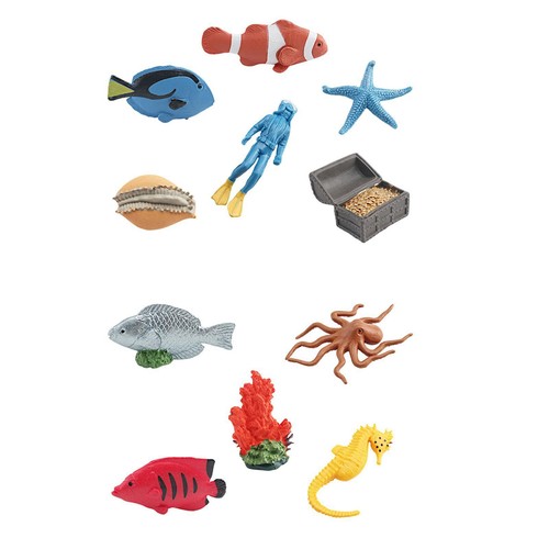 Figurines animaux marins - figurines, d'animaux