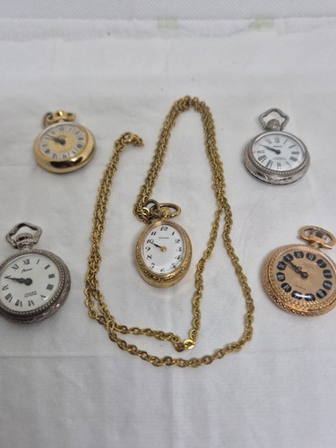 Lot petites montres - 5, gousset