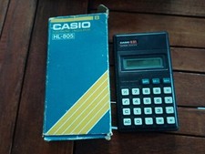 Calculatrice Électronique Vintage Casio HL-805 en boîte-Electronic calculator