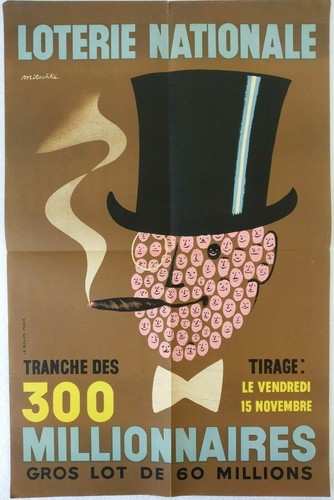Mitschké affiche originale - affiche,