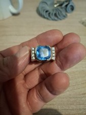 Bague En Argent Art Deco Avec