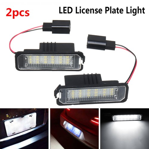 2pcs led éclairage - de, plaque