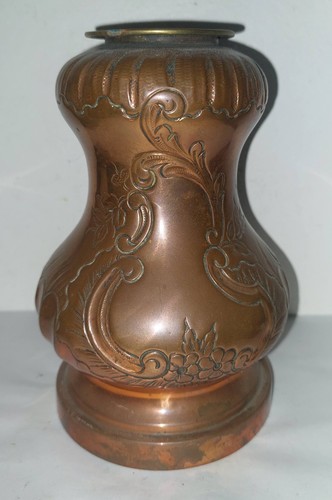 Lampe petrole décor - lampe, cuivre