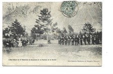 MILITAIRE ETAT MAJOR DU 12EME BATAILLON DE CHASSEURS ALPINS FANFARE 14 JUILLET