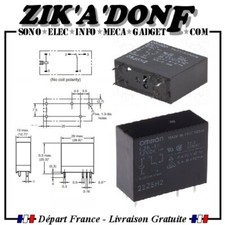 Relais OMRON G2R-14 12VDC 1RT