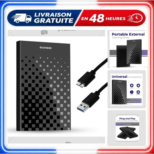 Disque dur externe 500 usb - dur,