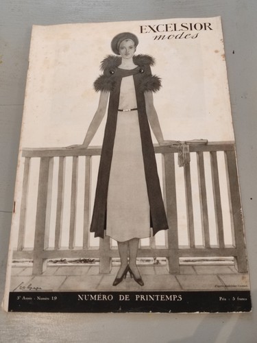 Magazine excelsior modes - magazine, n°