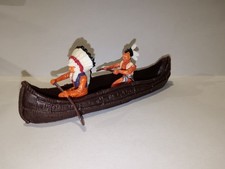 BRITAINS plastique western # indien canoe