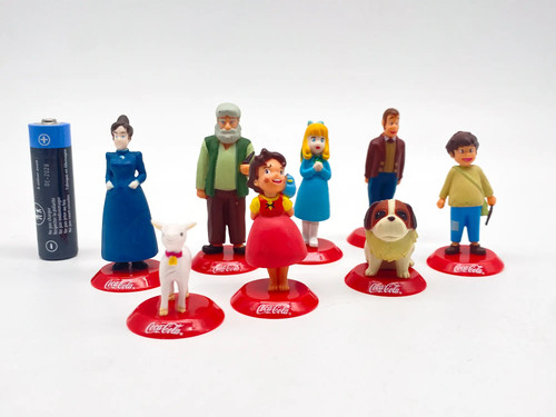 Figurines heidi coca cola - figurines,