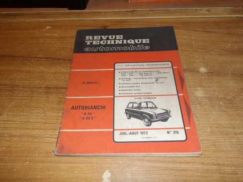 Revue technique rta - technique,